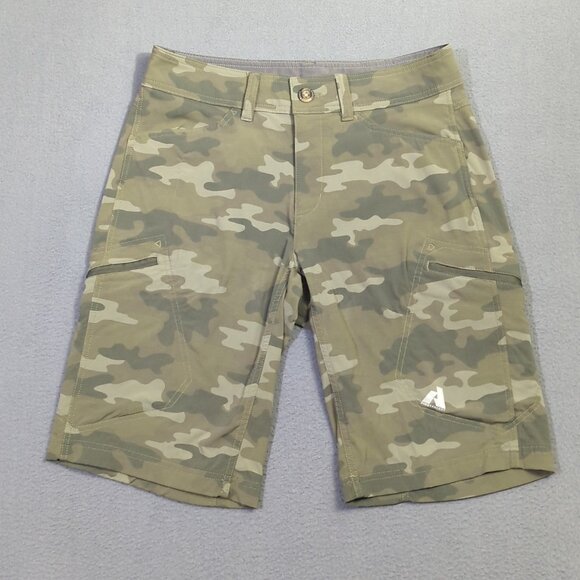 Eddie Bauer First Ascent Shorts Men's 32 Multicolor Camo Guide Pro Shorts - Picture 1 of 11